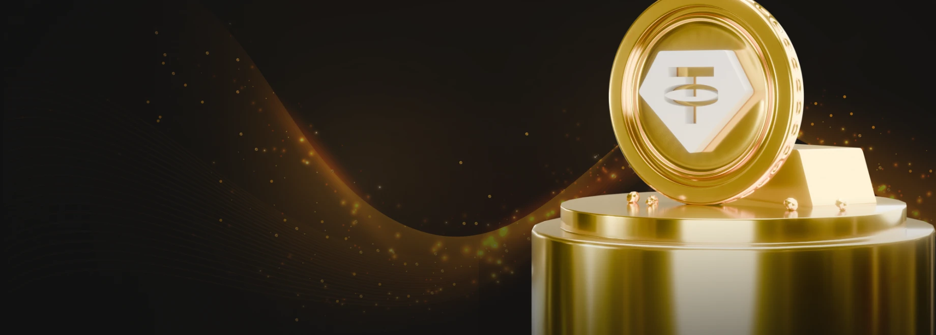 Campanha XAUt — ouro digital na Foxbit