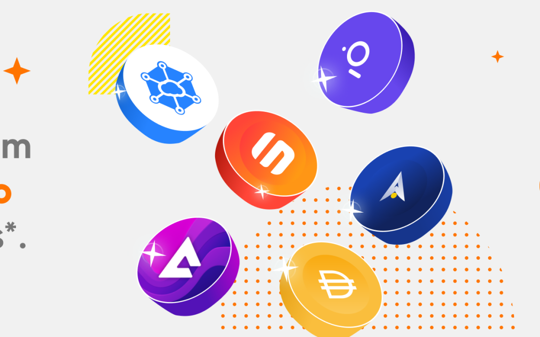 Chegaram 6 novos tokens ERC-20.