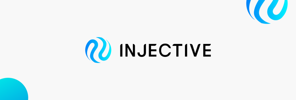 Banner com logo da Injective
